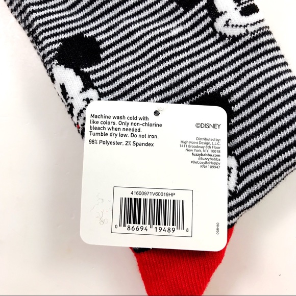 New Mens Disney Mickey Mouse Socks Size 6.5-12 - Picture 4 of 5
